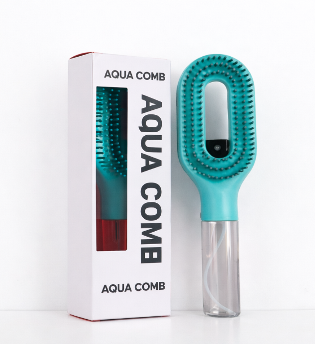 AquaComb™ – Stop Wasting 20 Minutes Fighting Knots Every Morning
